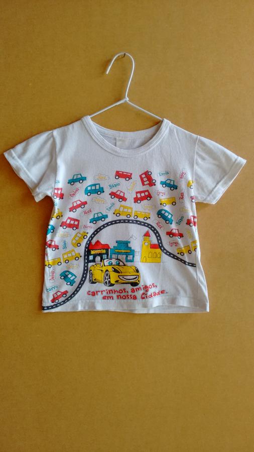 CmiM02: Camiseta infantil carros